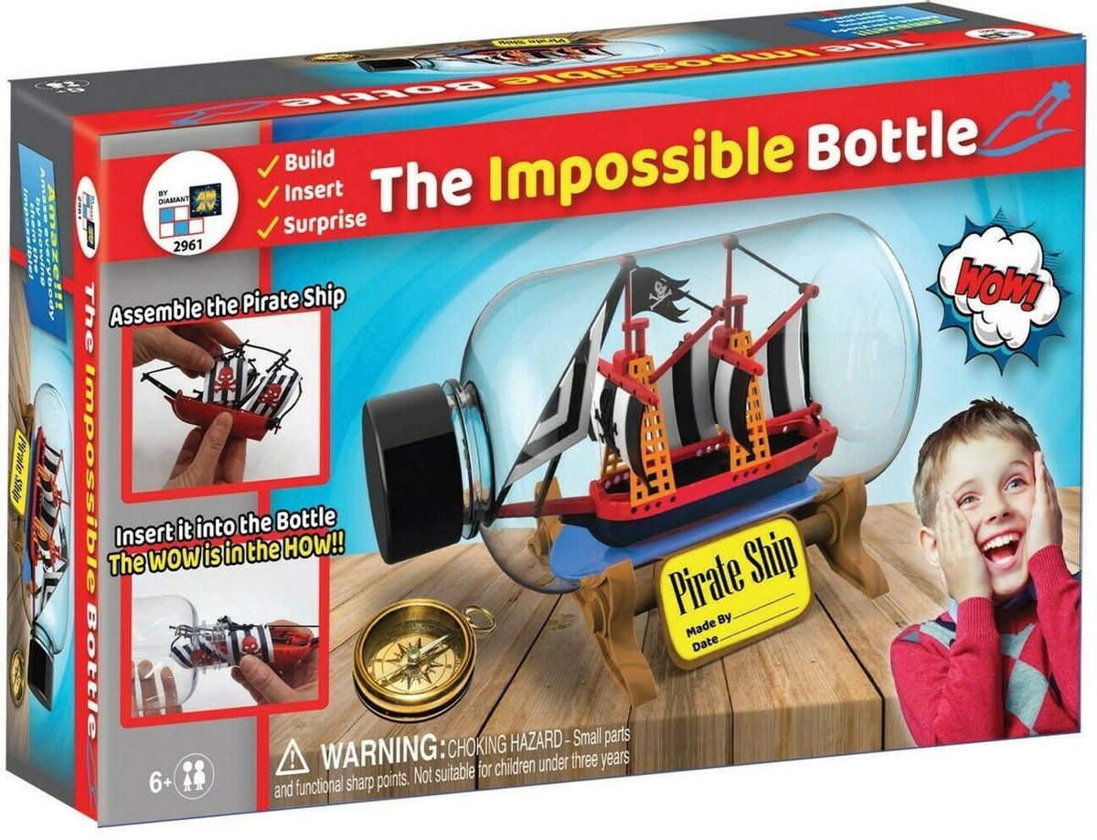 THE IMPOSSIBLE BOTTLE |  Piraten schip kids